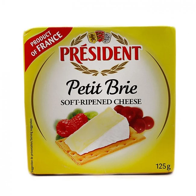 Queijo Petit Brie President 125g