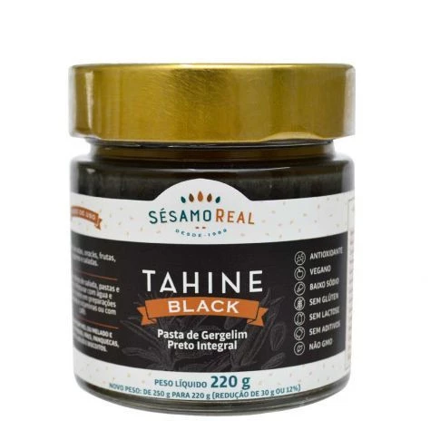 Tahine Black Sésamo Real 220g