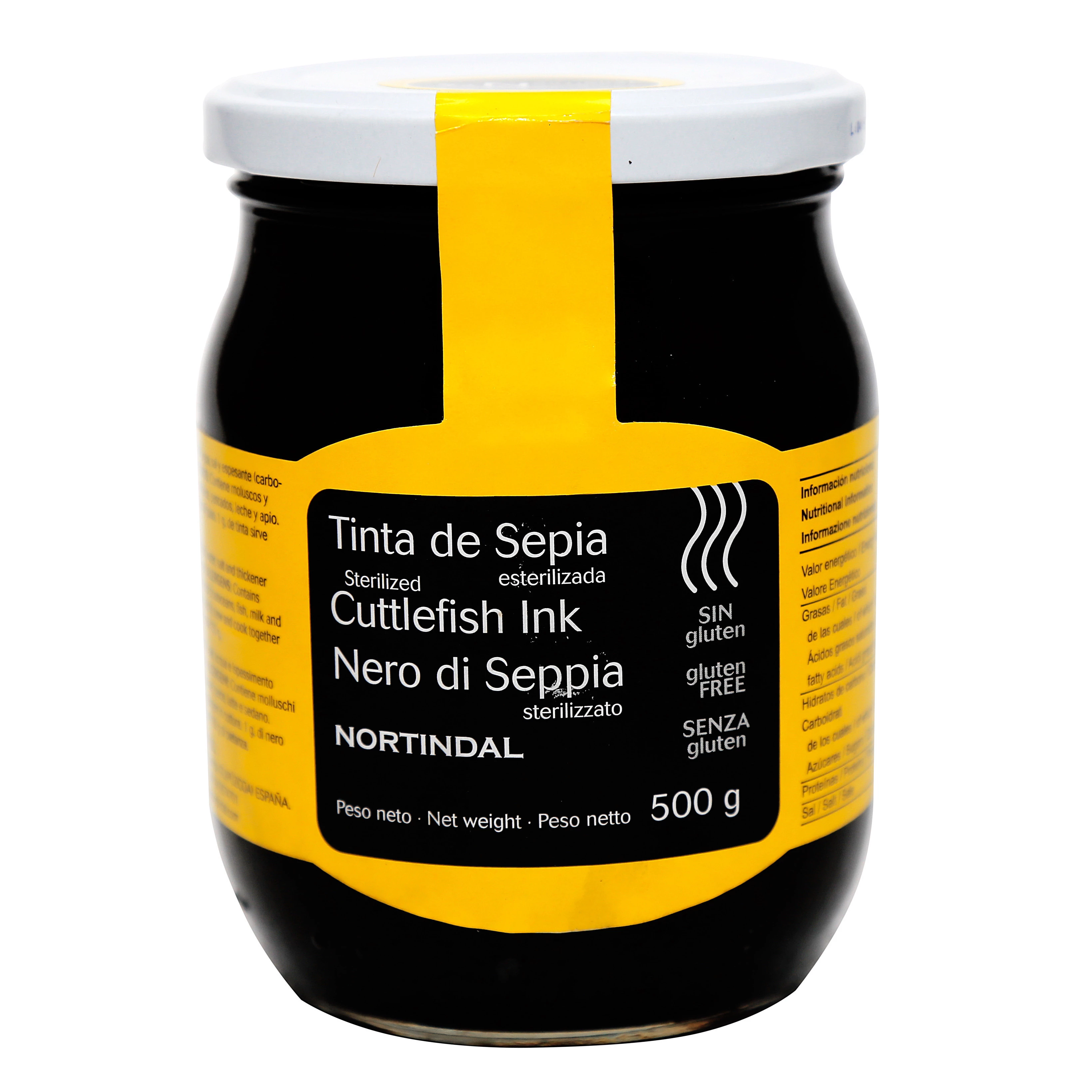 Tinta de Lula Nero de Sepia Nortindal 500g