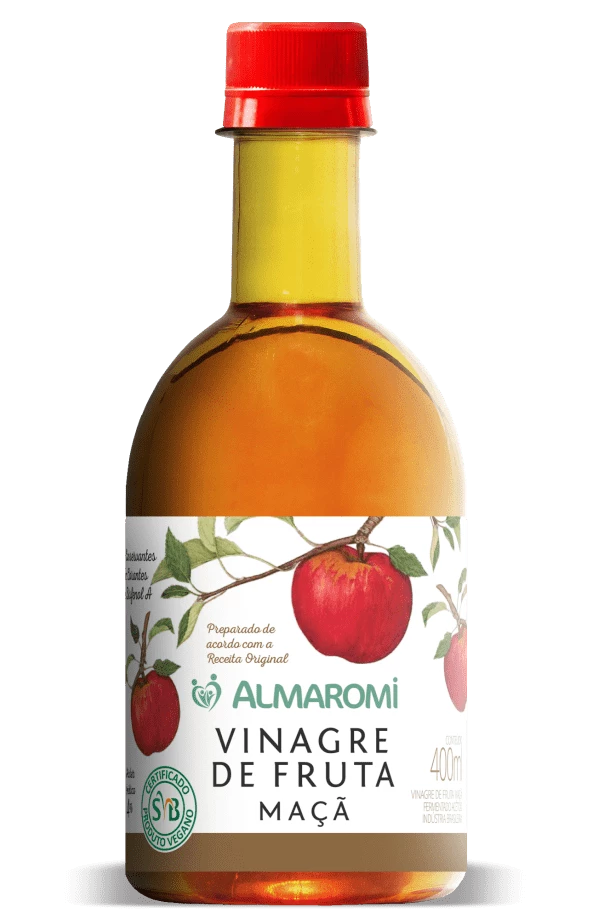 Vinagre de Maçã Almaromi 400ml 