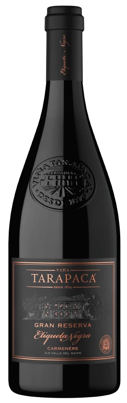 Vinho Gran Reserva Tarapacá Etiqueta Negra Carménère 750ml