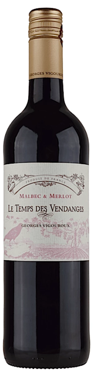 Vinho Le Temps des Vendanges Malbec e Merlot 750ml