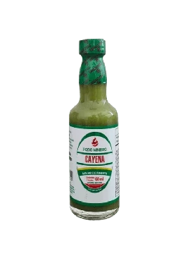 Molho de Pimenta Caiena Fogo Mineiro 60ml 