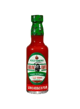 Molho de Pimenta Carolina Reaper Fogo Mineiro 60ml