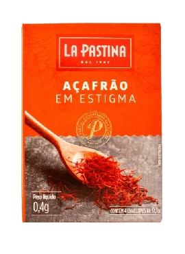 Açafrão Espanhol em Estigmas La Pastina 400mg 