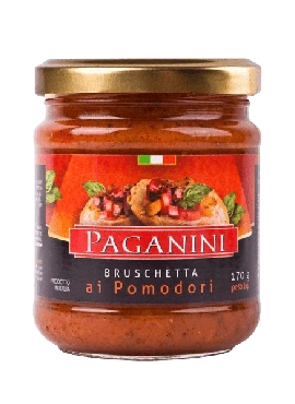 Antepasto Bruschetta Pomodori Paganini 170g