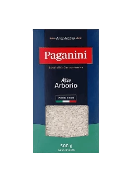 Arroz Italiano Arbório Paganini 500g
