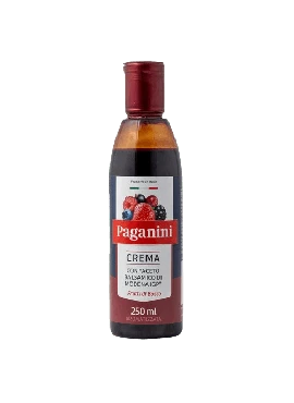 Crema Balsâmico Paganini Frutas do Bosque 250ml