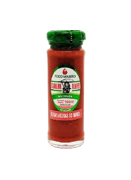 Pimenta Carolina Reaper Macerada Fogo Mineiro 100ml 