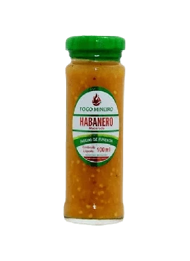 Pimenta Habanero Macerada Fogo Mineiro 100ml 