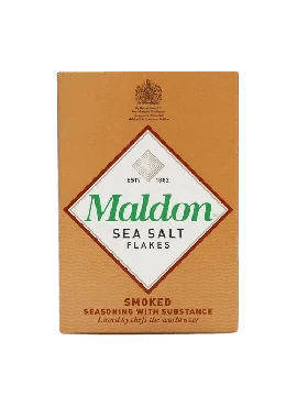 Sal Marinho Inglês em Flocos Defumado Maldon 125g