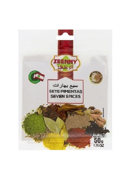Tempero Sete Pimentas Zeenny 50g