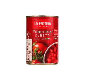 Tomate Pelado em Cubos La Pastina 400g