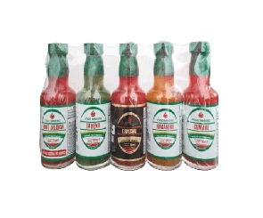 Kit Pimentas Fogo Mineiro 5un. 60ml