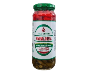 Pimenta Mista Conserva Fogo Mineiro 350g