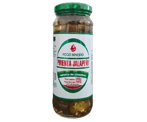 Pimenta Jalapeño Conserva Fogo Mineiro 350g