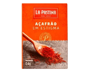 Açafrão Espanhol em Estigmas La Pastina 400mg