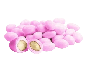 Amêndoa Confeitada Rosa