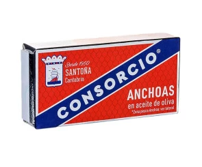 Anchova em Azeite de Oliva Consórcio 45g