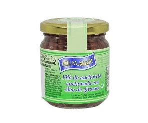 Filé de Anchova Realmar em Óleo Vegetal 210g