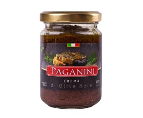 Antepasto Crema di Olive Nere Paganini 130g
