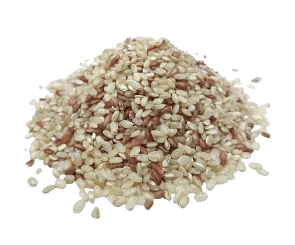 Arroz Cateto Integral Branco com Vermelho a Granel 