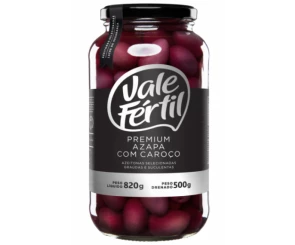Azeitona Azapa Com Caroço Vale Fértil 820g