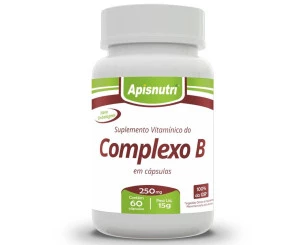 Cápsula de Complexo B Apisnutri 60cp