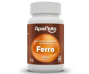 Cápsula de Ferro Apisnutri 60cp