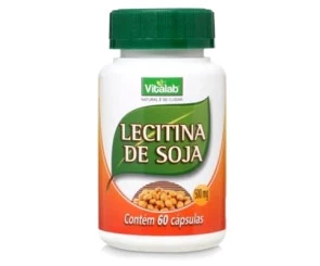 Cápsula de Lecitina de Soja Vitalab 60cp