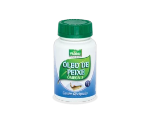 Cápsula de Óleo de Peixe Ômega 3 Vitalab 60cp