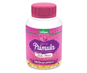 Cápsula de Óleo de Prímula Vitalab 60cp