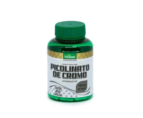 Cápsula de Picolinato de Cromo Vitalab 60cp