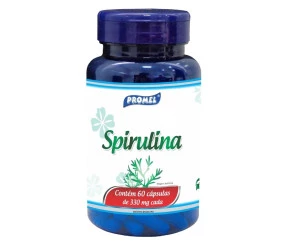 Cápsula de Spirulina Promel 60cp