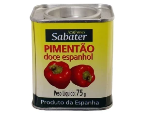 Pimentão Doce Espanhol Sabater 75g
