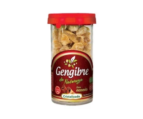 Gengibre Cristalizado com Canela Natureza 30g 
