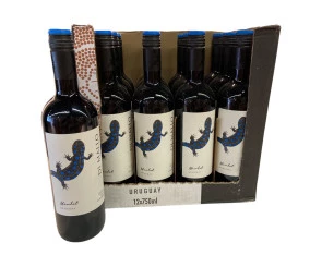 Kit Vinho Tinto Di Mallo Merlot 750ml - 12un