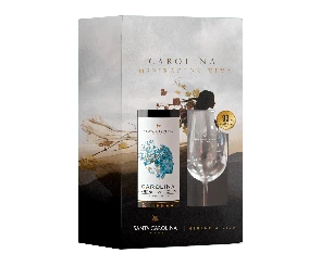 Kit Vinho Tinto Chileno Carolina Reserva Cx + Taça 750ml