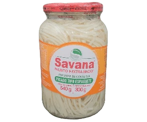Palmito Pupunha Espaguete Savana 300g