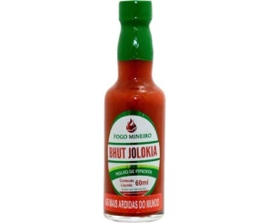 Molho de Pimenta Bhut Jolokia Fogo Mineiro 60ml