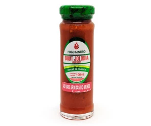  Molho de Pimenta Bhut Jolokia Macerada Fogo Mineiro 100ml