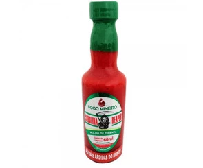 Molho de Pimenta Carolina Reaper Fogo Mineiro 60ml