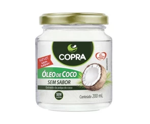 Óleo de Coco Sem Sabor Copra 200ml