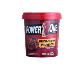 Pasta de Amendoim Brigadeiro Proteico Power One 500g 