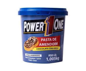 Pasta de Amendoim Choc/ Avelã Power One 1kg