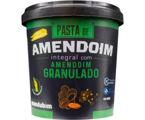 Pasta de Amendoim Granulado Mandubim 1kg