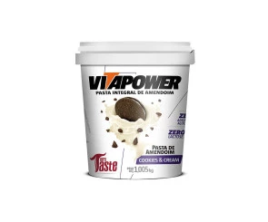 Pasta de Amendoim Cookies&Cream Vitapower Mrs Taste 1,005kg 