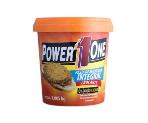 Pasta de Amendoim Integral Crocante Power One 1,005kg