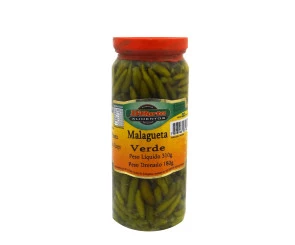 Pimenta Malagueta Verde D'horta 180g