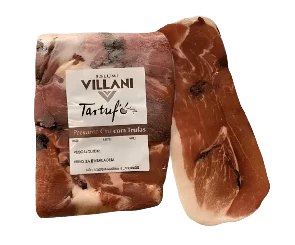 Presunto com Trufas Cru Fatiado Villani 100g